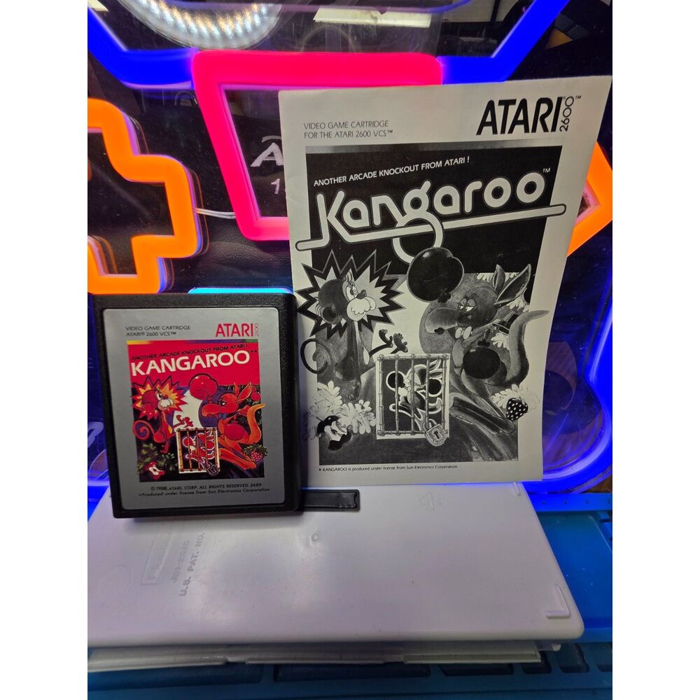 Kangaroo + Manual for Atari 2600